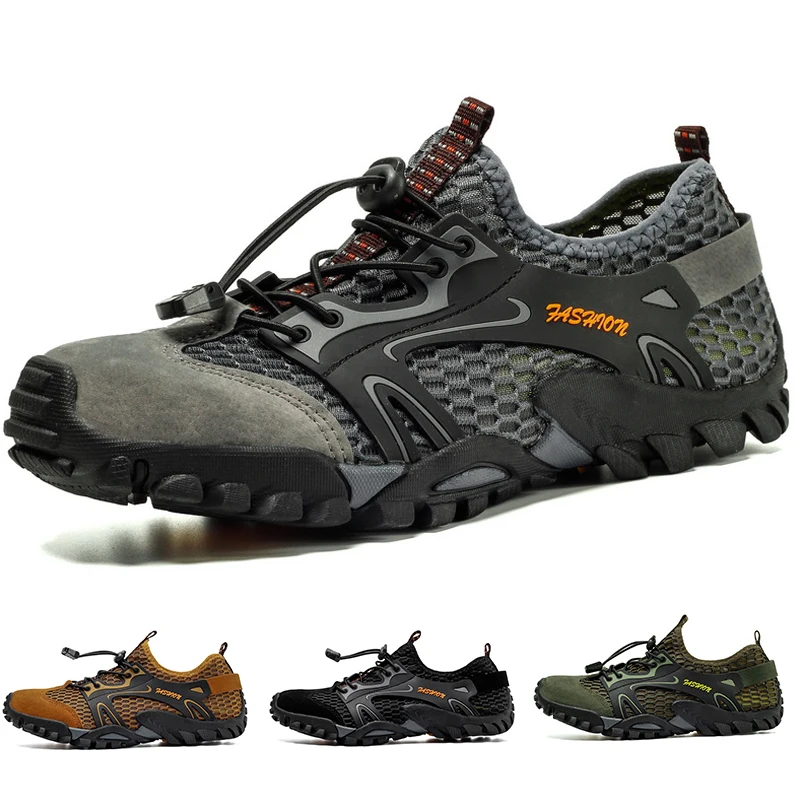 

Water Sports Shoes Men's Non-Slip Wading Shoes Water Sports Shoes Beach Barefoot Upstream Shoes Beach Shoes Men's Outdoor Sports
