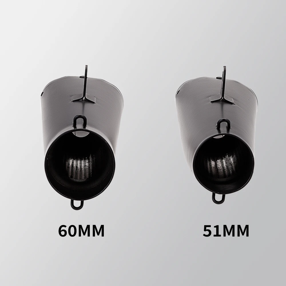 Универсальная выхлопная система мотоцикла 51 мм/60 мм модифицированный глушитель