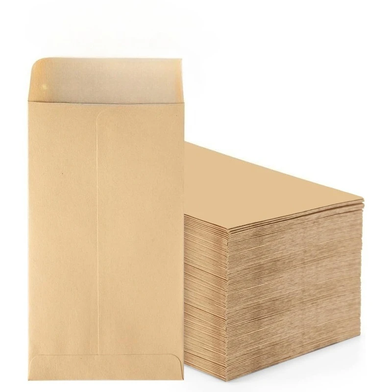 

Конверты из крафт-бумаги для денег 50 шт