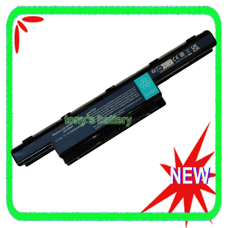 6-элементный аккумулятор для ноутбука Acer Aspire 4250 4251 4252 4253 4333 4625 4349 4560 5250 5733 4625G 5733z
