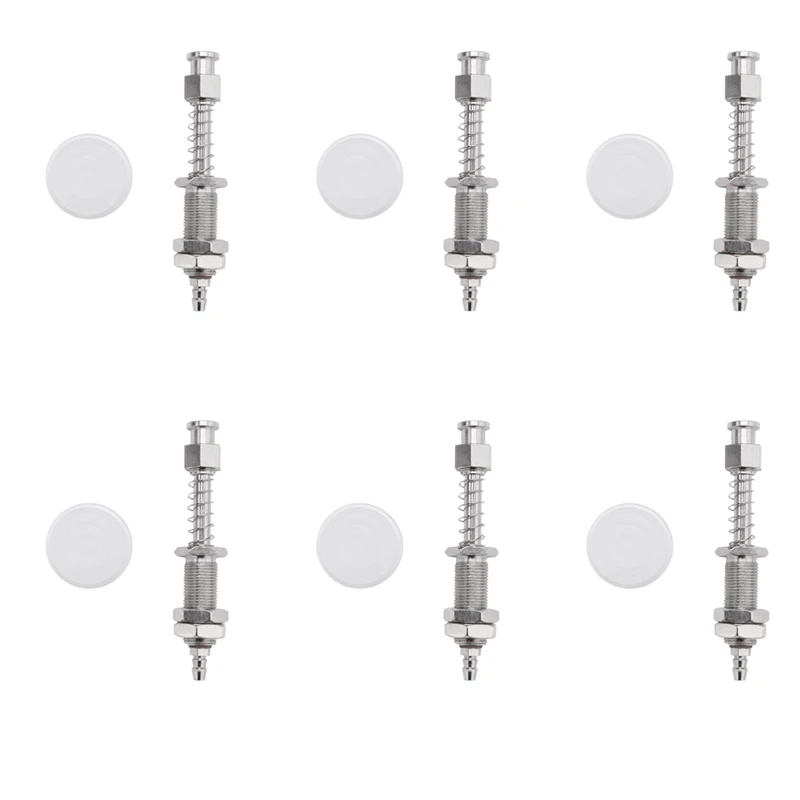 

6 Set 86Mm Suction Cup Bracket Hexagonal Bushing Thread Vacuum Cup Liquid Level Compensator Injection Molding Machine
