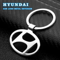 car keychain metal mens hanging key accessories for hyundai sonata i20 i10 creta accent tucson i30 solaris 2020 accessories