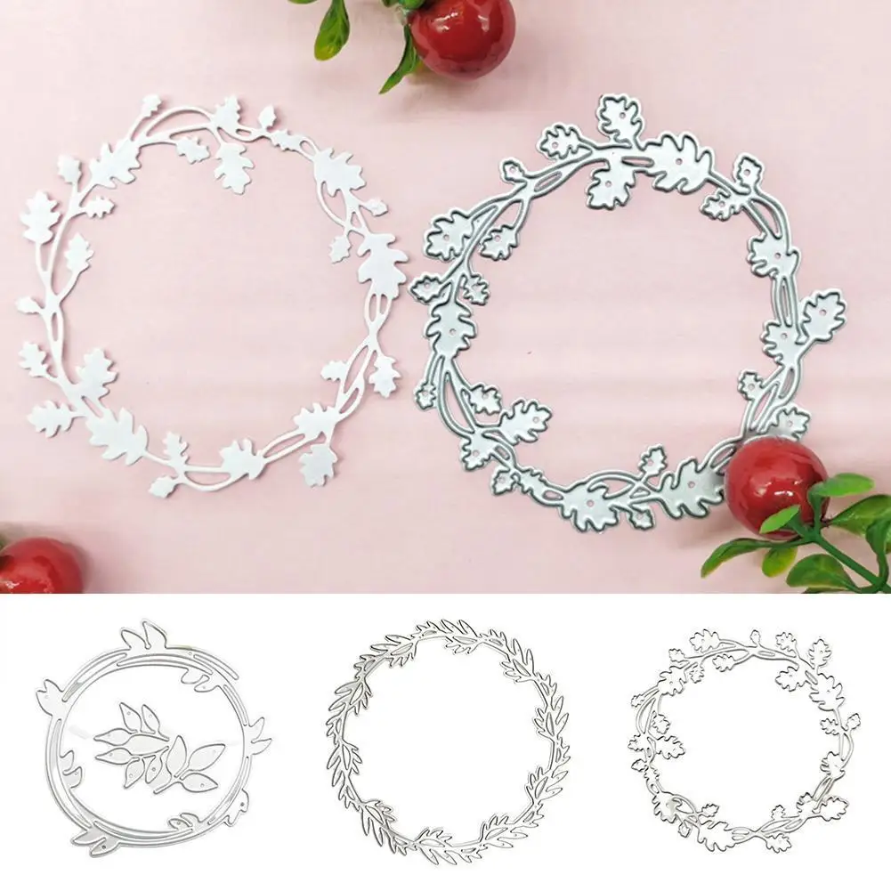 

Cute Garland Metal Cutting Die Tree Flower Rattan DIY Crafts Scrapbook Maker Tools Embossing Craft Blade Punching Template Mold