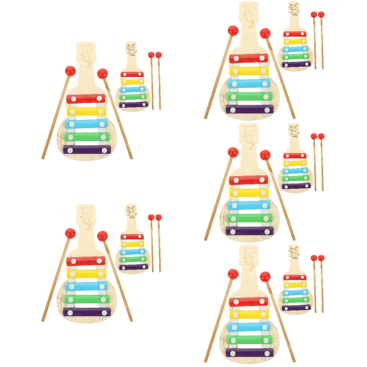 

10 Sets Of Kids Gift Toddler Percussion Kids Xylophone Xylophone For Kids Ages 5-9 Kids Instruments