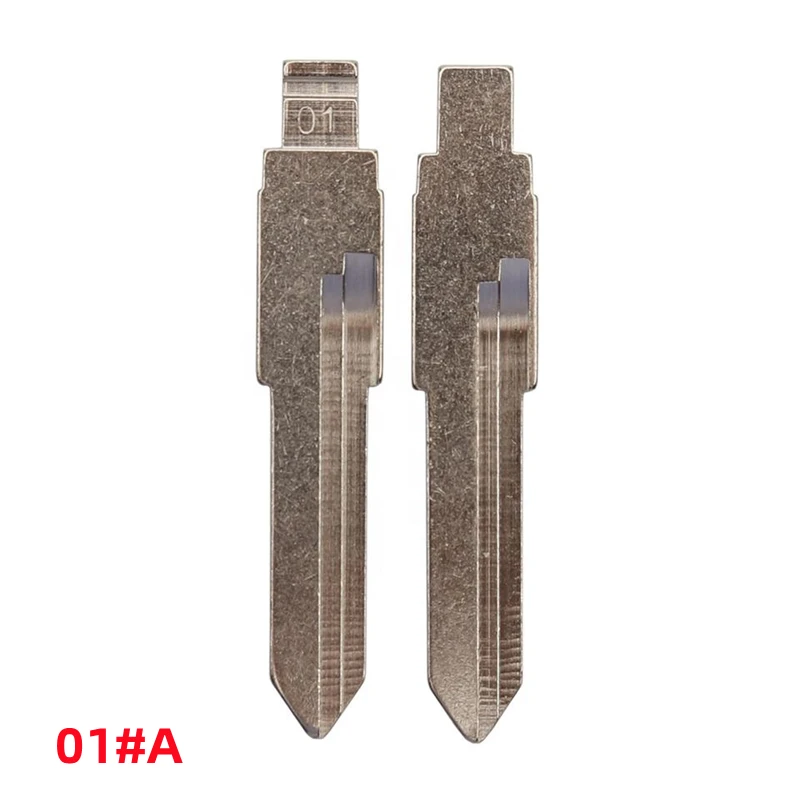 

OEM 50Pcs A-01# Universal Uncut Remotes Flip Key Blade For VW Santana/Golf/Jetta (Side Slot) A01