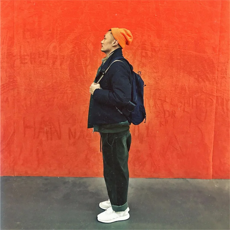 

BEAMS PLUS Double Pleated Loose Yu Wenle Same Corduroy Tapered Casual Pants Military Green