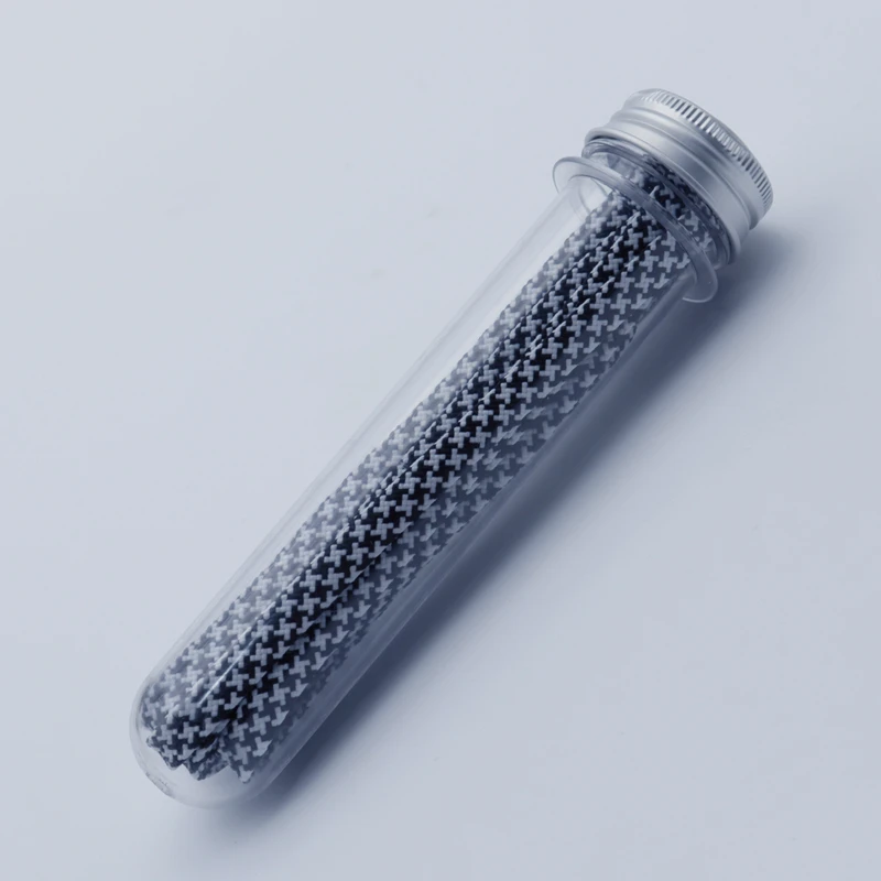 Coolstring 7MM Durable Officialacets Charmed Pro Laces Regular Grid Easy Wear Cordones Double Color Mixed Houndstooth Flatlaces