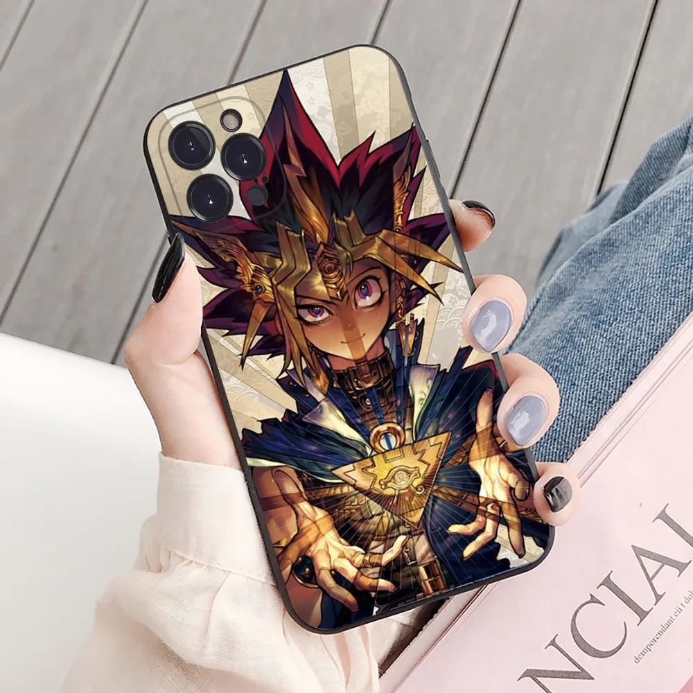 Чехол для телефона с изображением аниме Yu Gi Oh Yugioh iPhone 15 14 11 12 13 Mini Pro XS Max Cover 6 7 8 Plus X XR