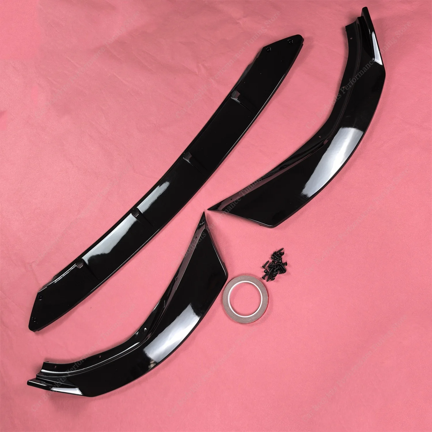 Передний бампер сплиттер спойлер диффузор для BMW G20 G21 330d 330i 330e M340i M340d M Sport 2019-2022