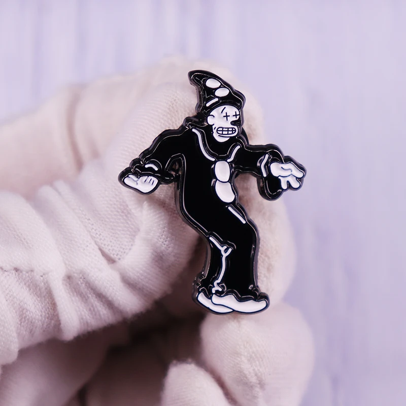 

Bob's-Burgers Grateful Dead Enamel Pin Brooch Glitter Badge Fashion Jewelry Decoration