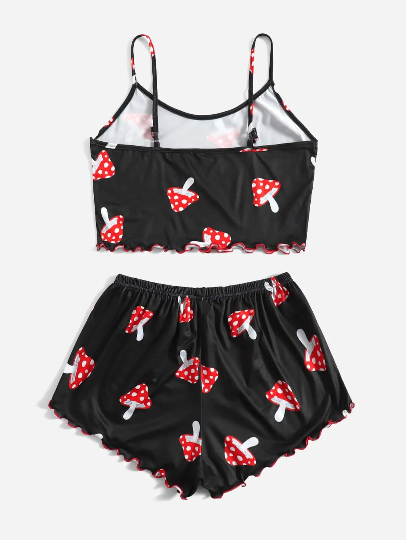 New Print Pajamas Sets Women Lace Sexy Satin Cotton Pyjamas Sleepwear Floral Print V Neck Sleeveless Lingerie Nightwear Homewear