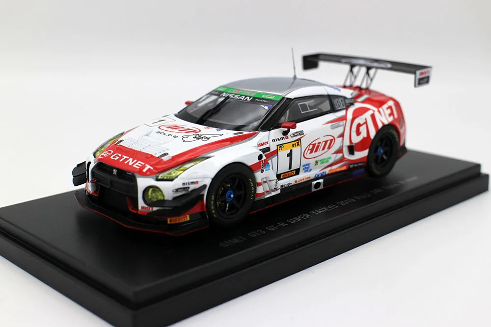 

Гоночный автомобиль Ebbro, масштаб 1/43, GTNET, GT3, модель супер TAIKYU 2019, Fuji 24H гоночный победитель, литые игрушки из сплава, модель для коллекции