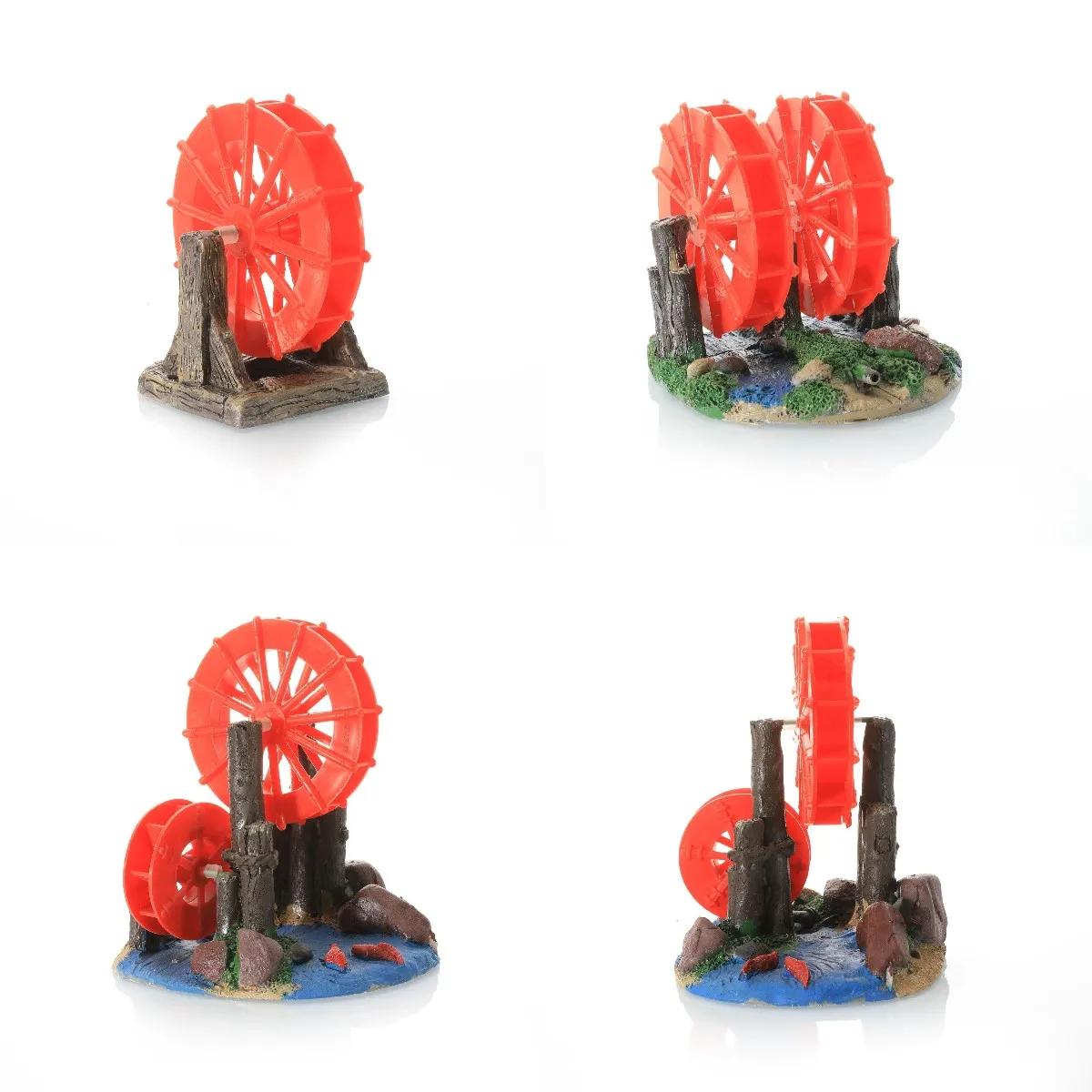 Декоративное колесо ветряной мельницы для аквариума украшения из смолы товары