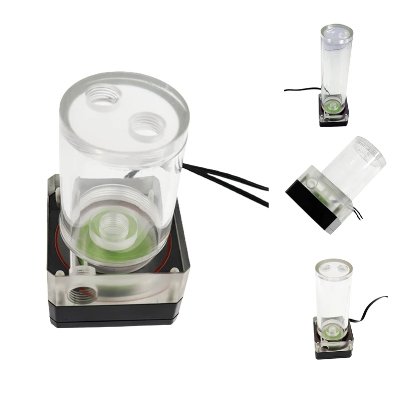 

XH500 DC 12V Water Pump Water Cooler for CPU G1/4 Thread Refrigeracion Liquida PC Cylinder Water Tank Pump