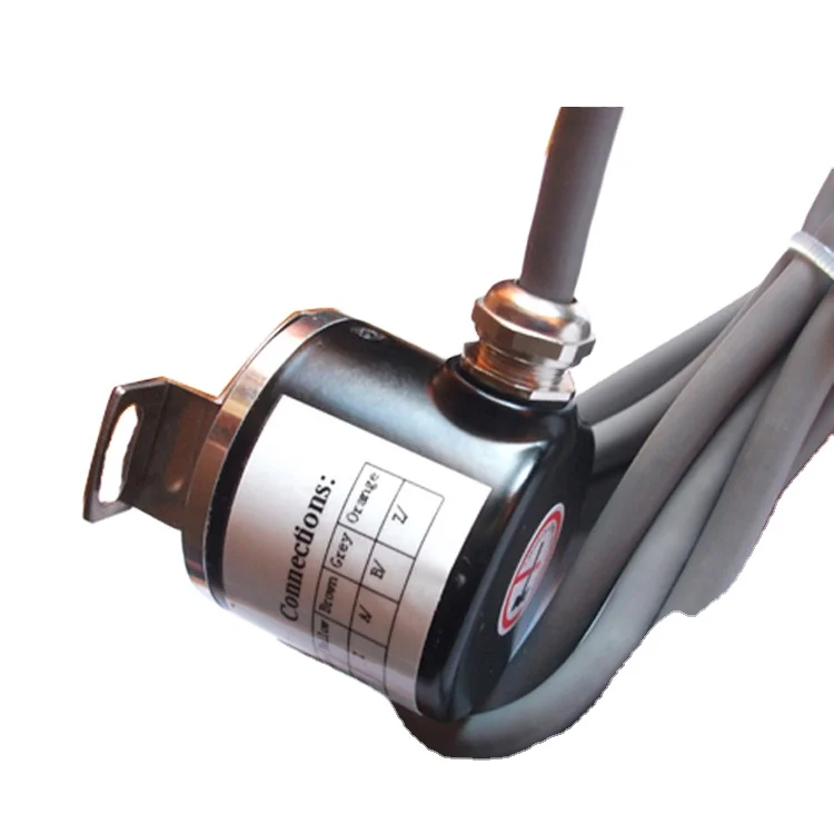 Фото 400ppr двухтактный поворотный энкодер DC5-26V GHH38-6G400BMP526 для станка с ЧПУ №1