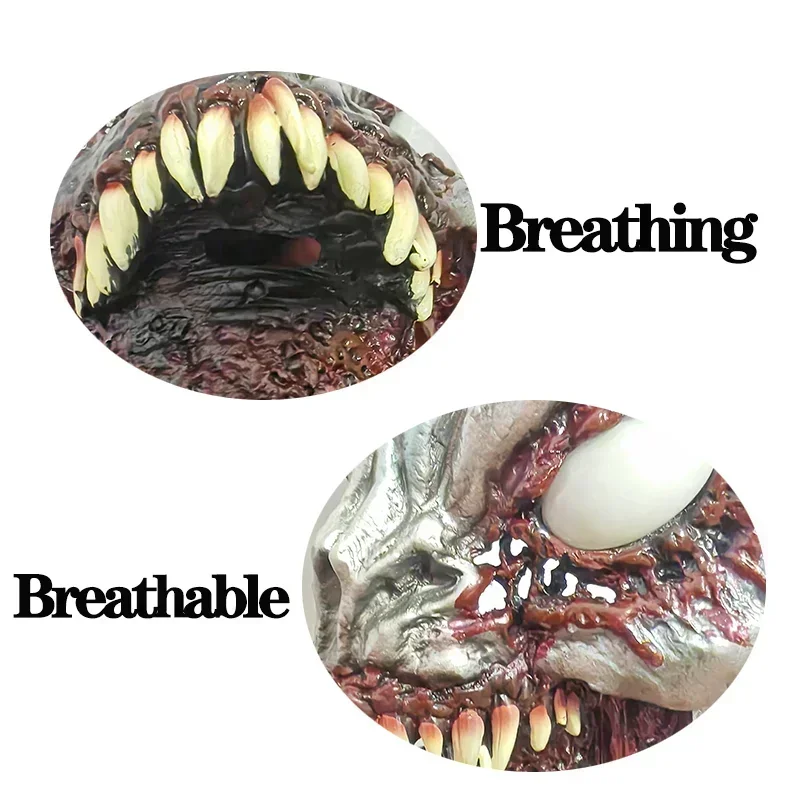 Женская маска-Веном на Хэллоуин головной убор с белым демоном украшение