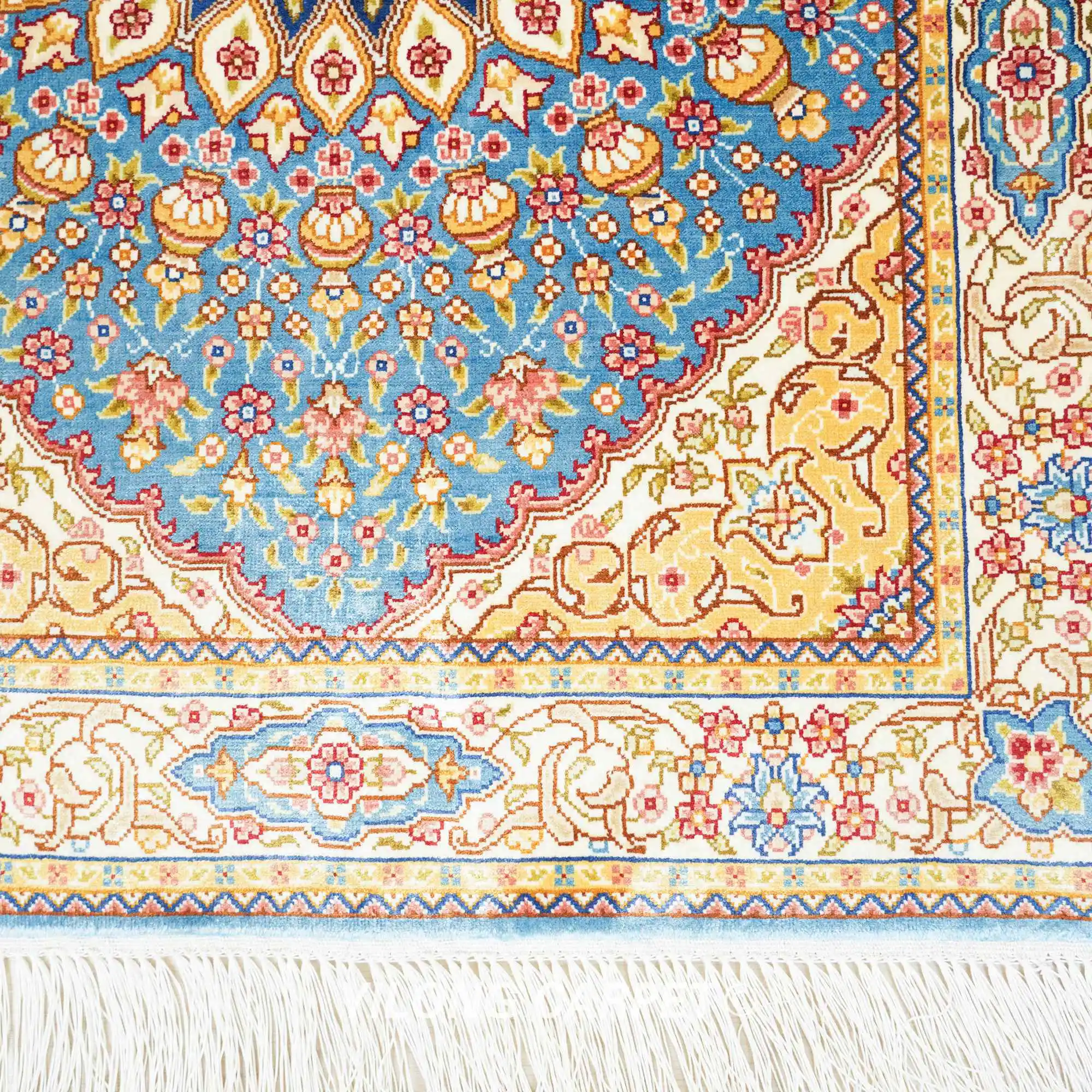 61x91 см персидский ковер галерея новый дизайн ручной вязки шелк (ZQG359A) | Дом и сад