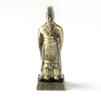 bronze ware material artificial emperor qins terracotta warriors model artificial first emperor of qin model