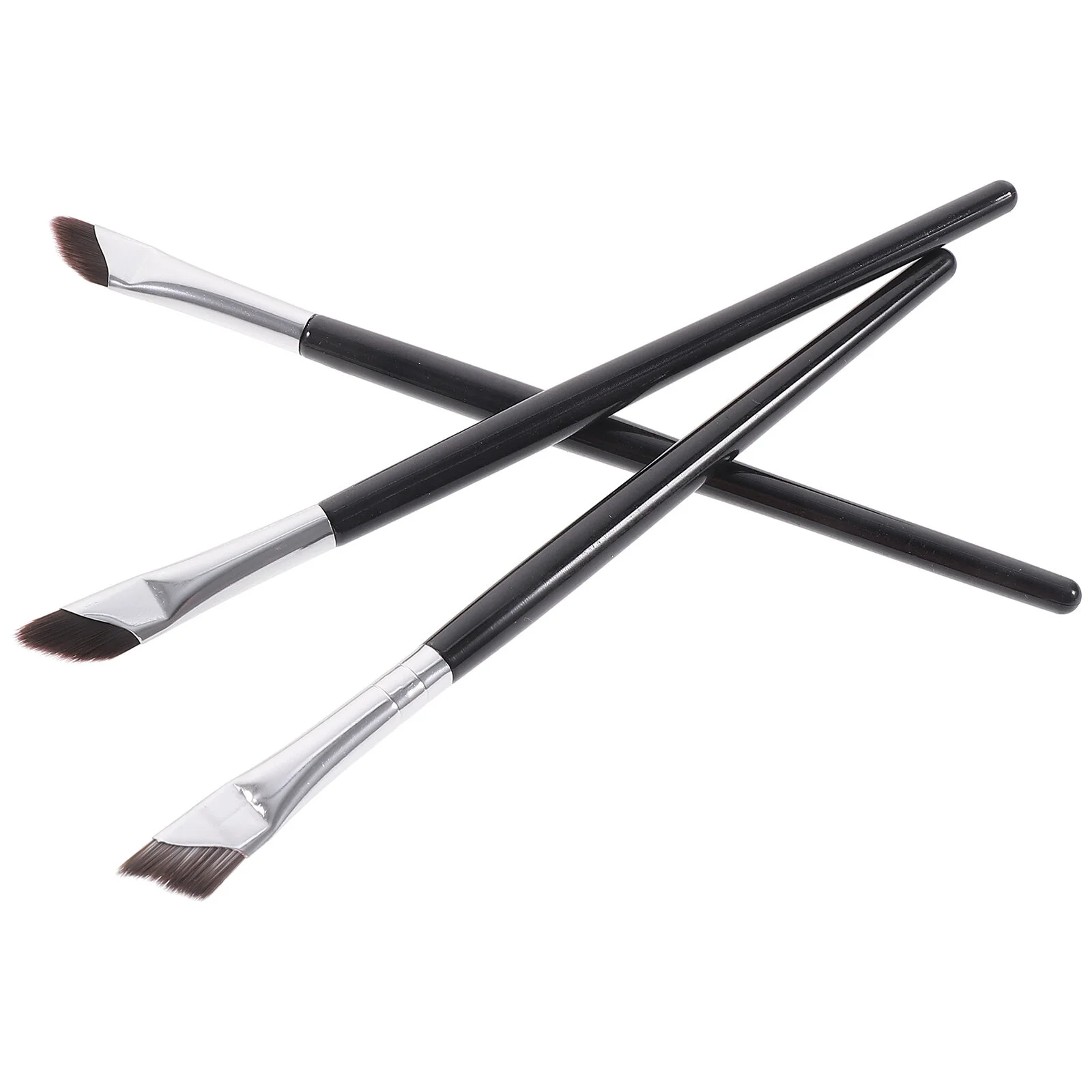 

3 Pcs Concealer Palette Cream Kit Concealer Precision Brush Palette Cream Kit Eyeshadow Brow Eyeliner Eyebrows Bevel Applicator