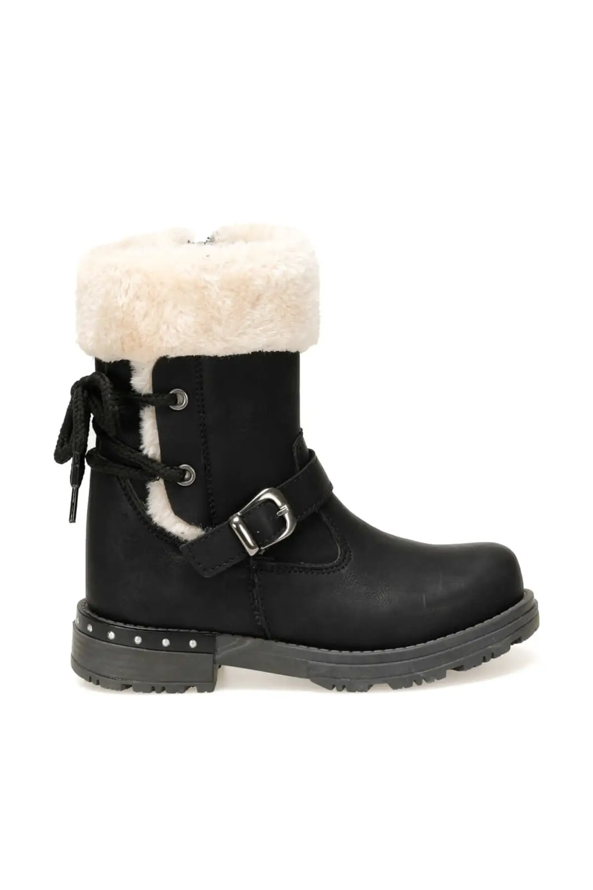 

Kid'S Boots Laıla Black Girl Child Casual Shoes