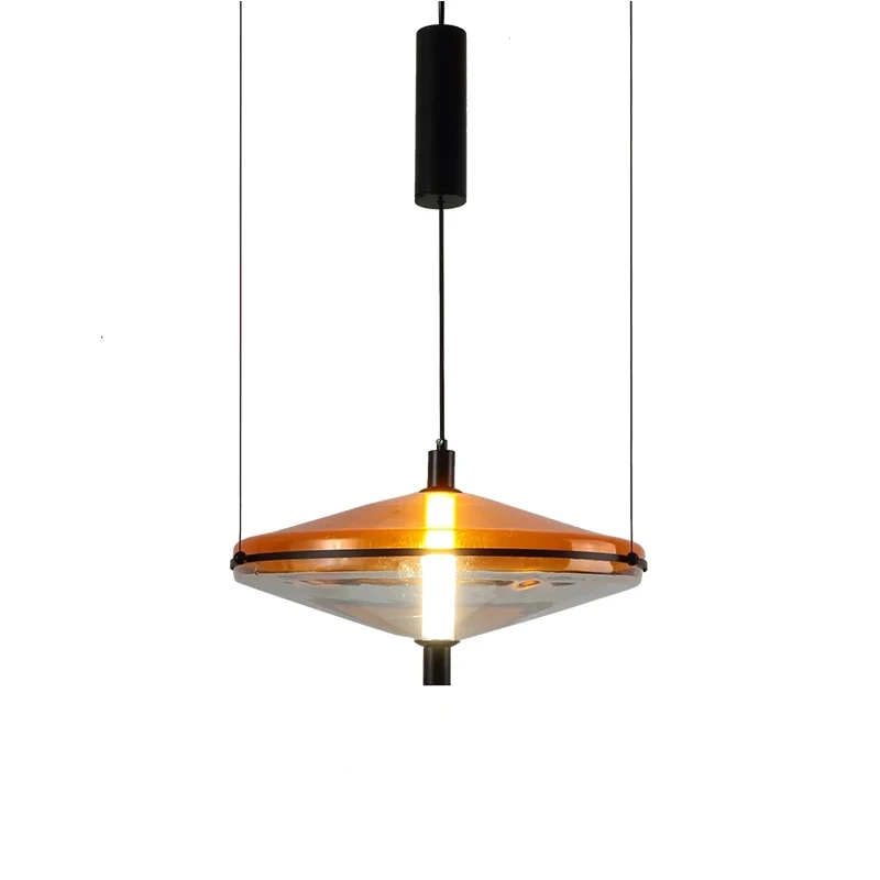 Новый стиль люстра для гостиной столовой простой скандинавский цвет с летающей