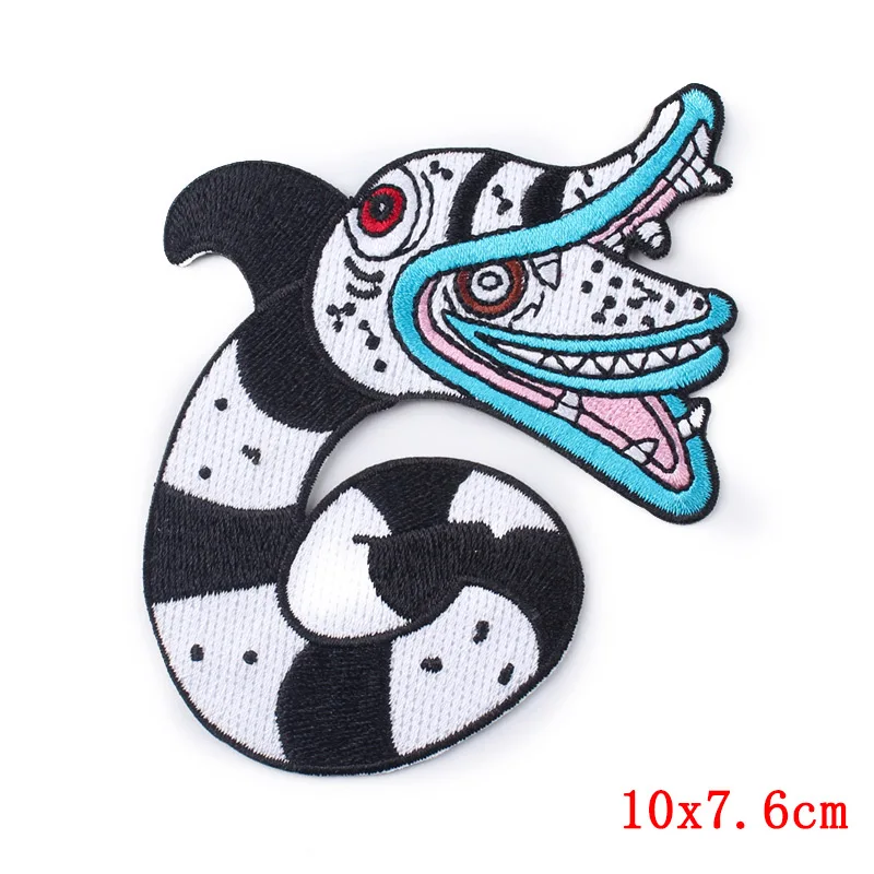 5 шт./набор термоклейкие нашивки Змея