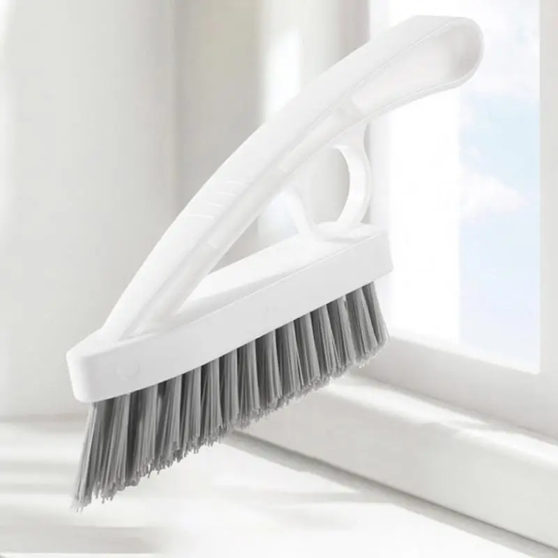 

1PC Triangle Gap Cleaning Brush Household Tile Narrow Joints Scrubber Stiff Bristles Crevices Cleaner Brushes Durable Clean Tool