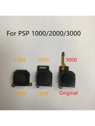 PSP1000/PSP2000/PSP3000 Замена для Sony Psp 1000 2000 3000 3D аналоговый джойстик с кнопочным модулем