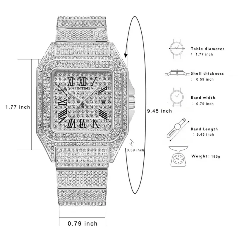 Рисунок 4 - Часы наручные Ice Out Мужские кварцевые