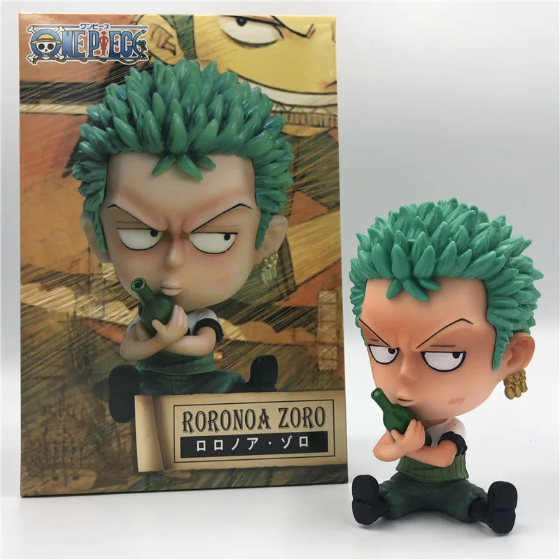 Фото Цельная штука Luffy Zoro Sanji Q забавные ПВХ Фигурки OP Ace нами и Робин Brook Chopper Usopp Hancock Sabo Doflamingo 10 см №2