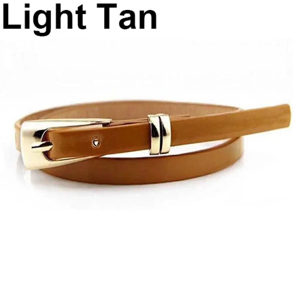 1 шт. женский ремень из искусственной кожи с пряжкой