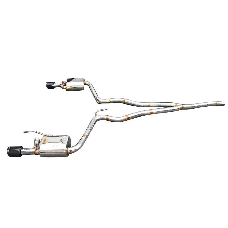 

Stainless Steel Exhaust Catback Exhaust Pipe for Ford Mustang 2.3T Mustang 2015-2021 Valvetronic Cat-back Exhaust
