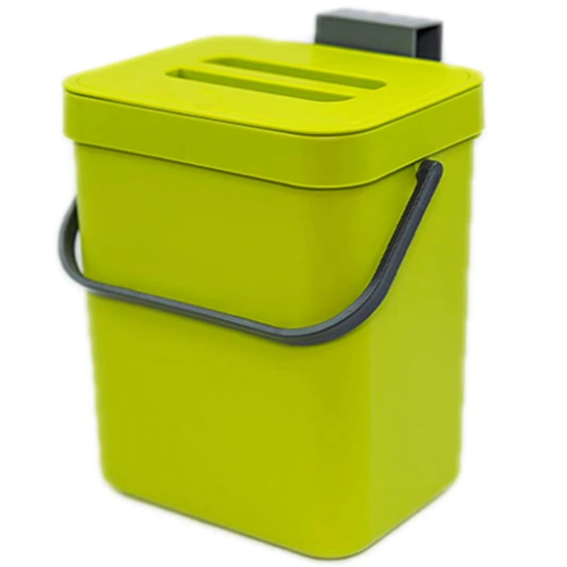 

Kitchen Compost Bin for Countertop or Under Sink Composting, Ndoor Home Trash Can with Removable Airtight Lid
