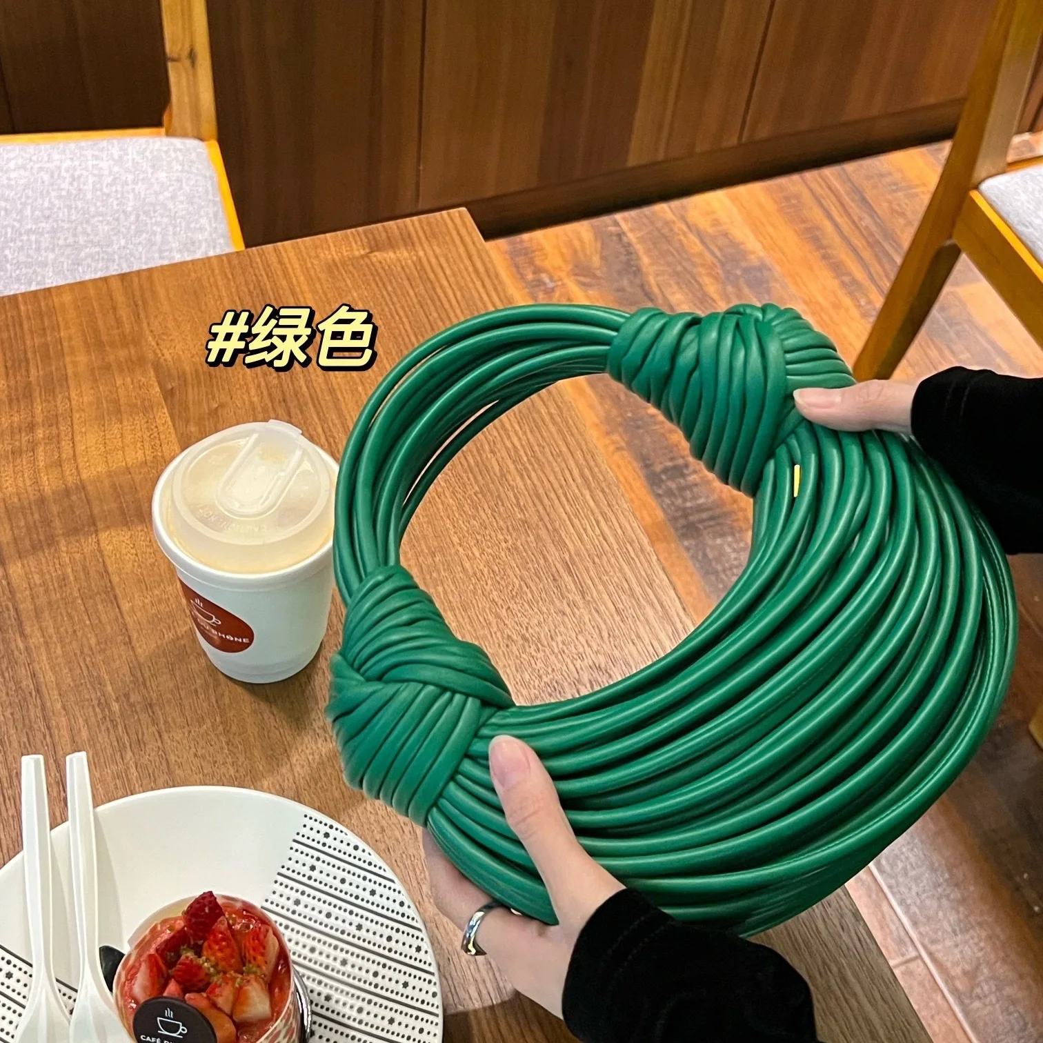 Handbags for Women 2023 New in Gold Luxury Designer Brand Handwoven Noodle Bags Rope Knotted Pulled Hobo Silver Evening Clutch