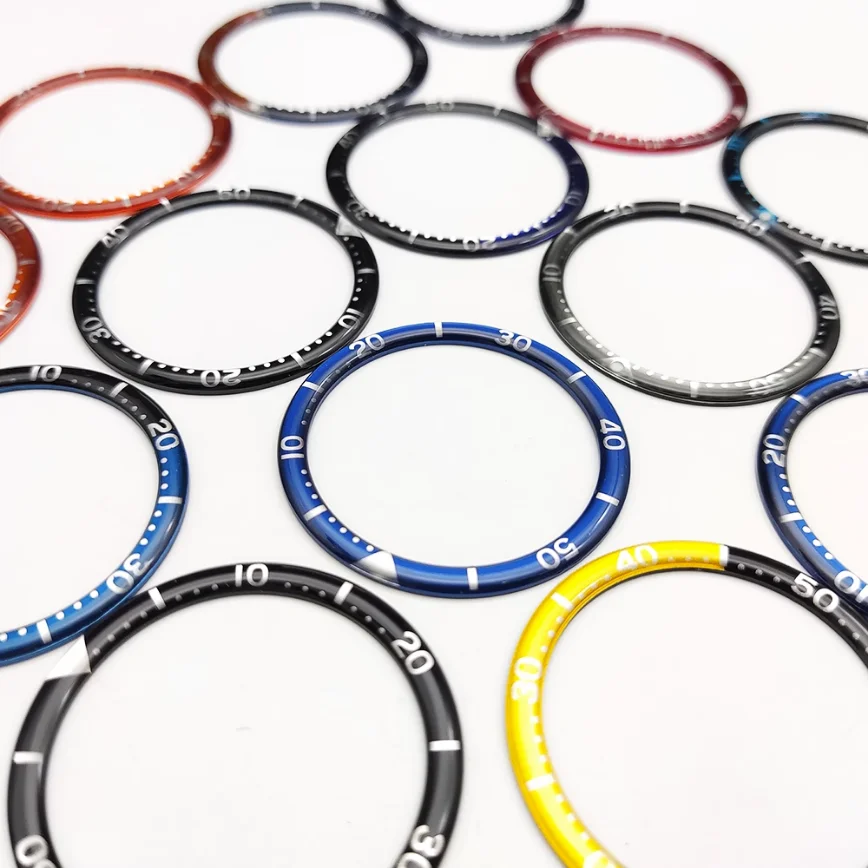 New 39MM Watch Bezel Insert Resin Bezel Opening 39MM Outer Diameter Watch Accessories