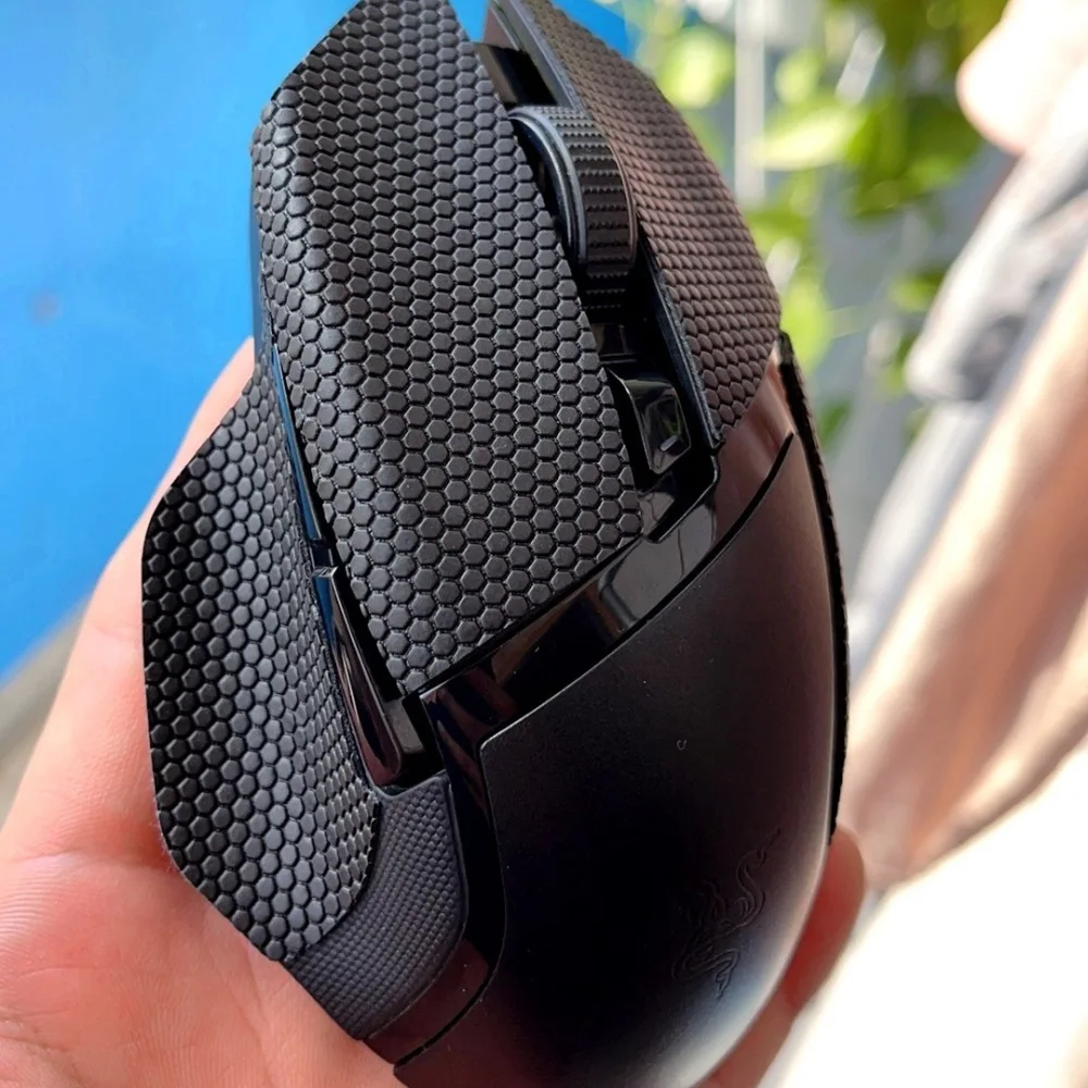Фото Противоскользящая лента для мыши Razer Basilisk V2 Ultimate Gaming Mouse, впитывающая пот, профессиональные аксессуары. №1