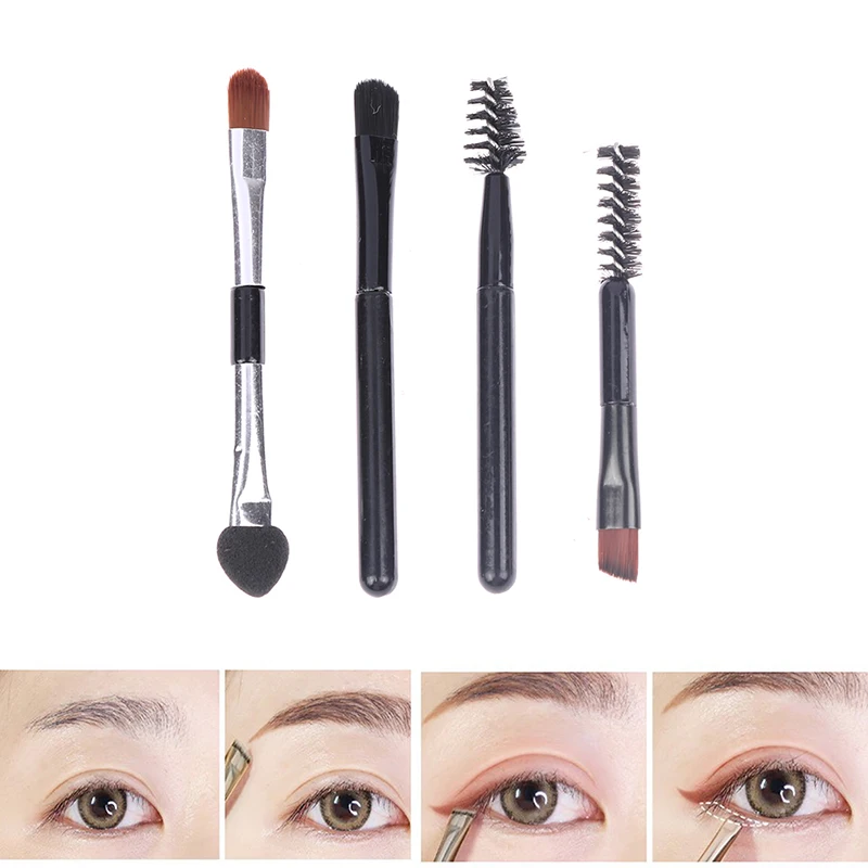 

NEW 5Pcs Double Head Eyebrow Brush Eyelash Comb EyeBrow Brush Cosmetics Beauty Tools