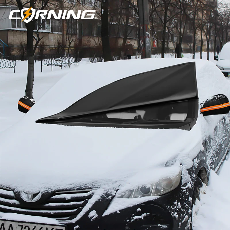 

Universal Car Snow Shield Sunshield for Front Windshield Car Cover Frost Dust Waterproof Protection Outdoor Exterior Protector