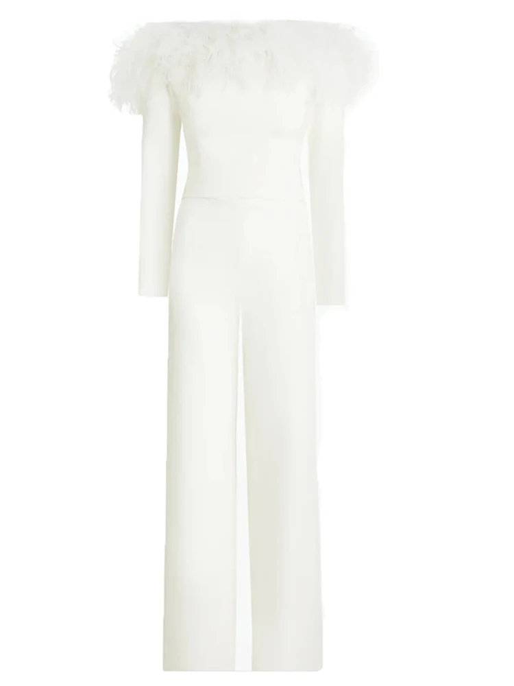 Рисунок 5 - Женский вечерний комбинезон без бретелек DEAT