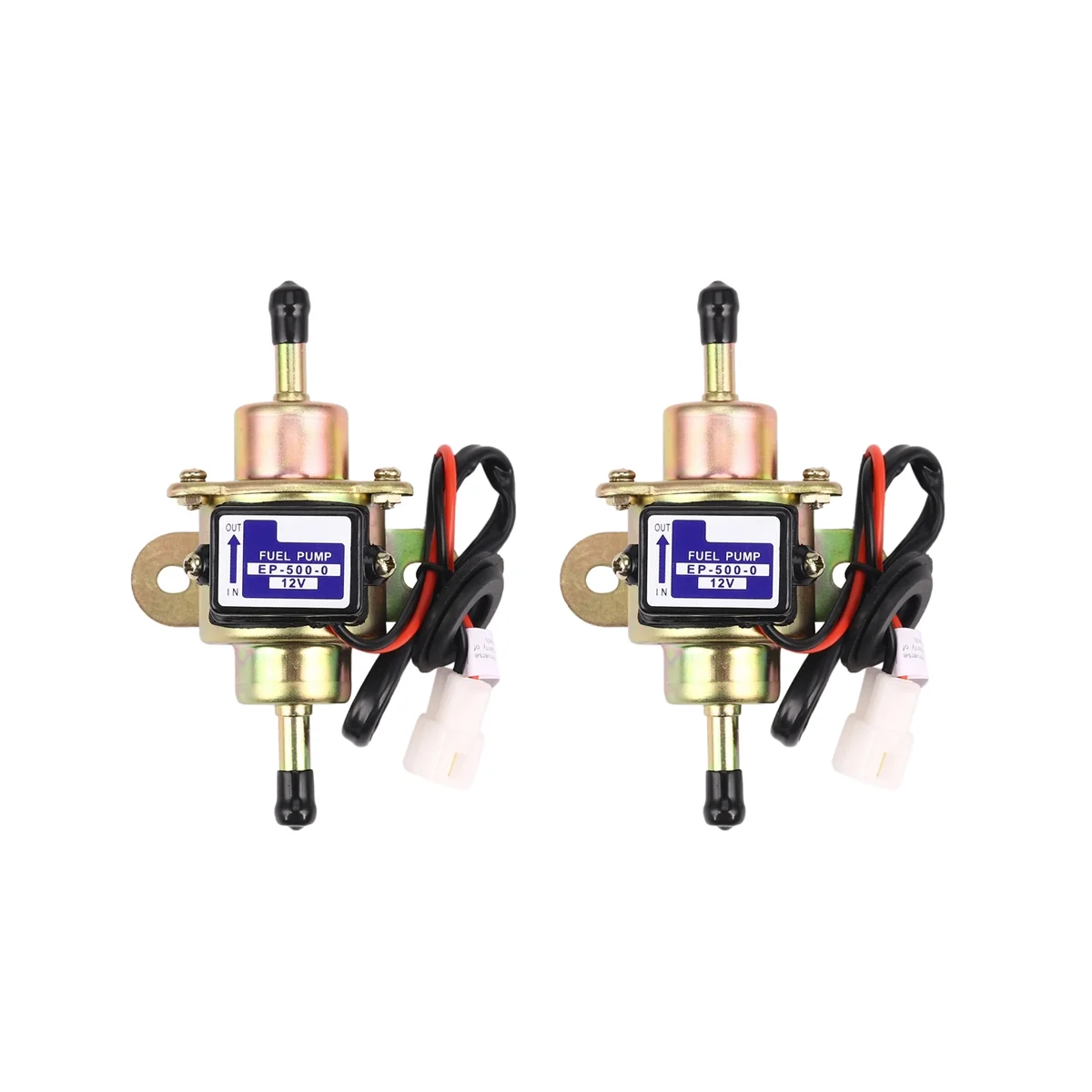 

2X Fuel Pump for 12V Electric Vehicle EP500-0 EP5000 EP-500-0 035000-0460 EP-500-0