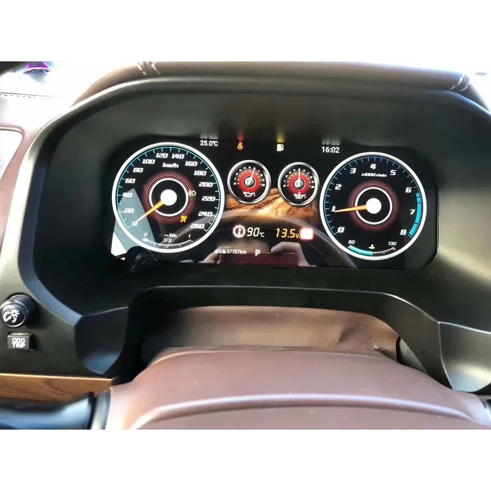 Приборная панель автомобиля Android GPS-навигация для Toyota Land Cruiser Prado 2010-2020