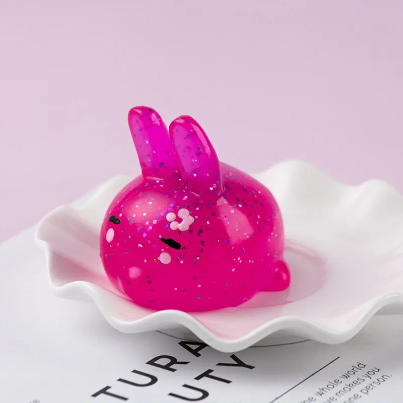 Золотая пыль губка сжимаемые игрушки Mochi милые животные мяч для стресса смешные