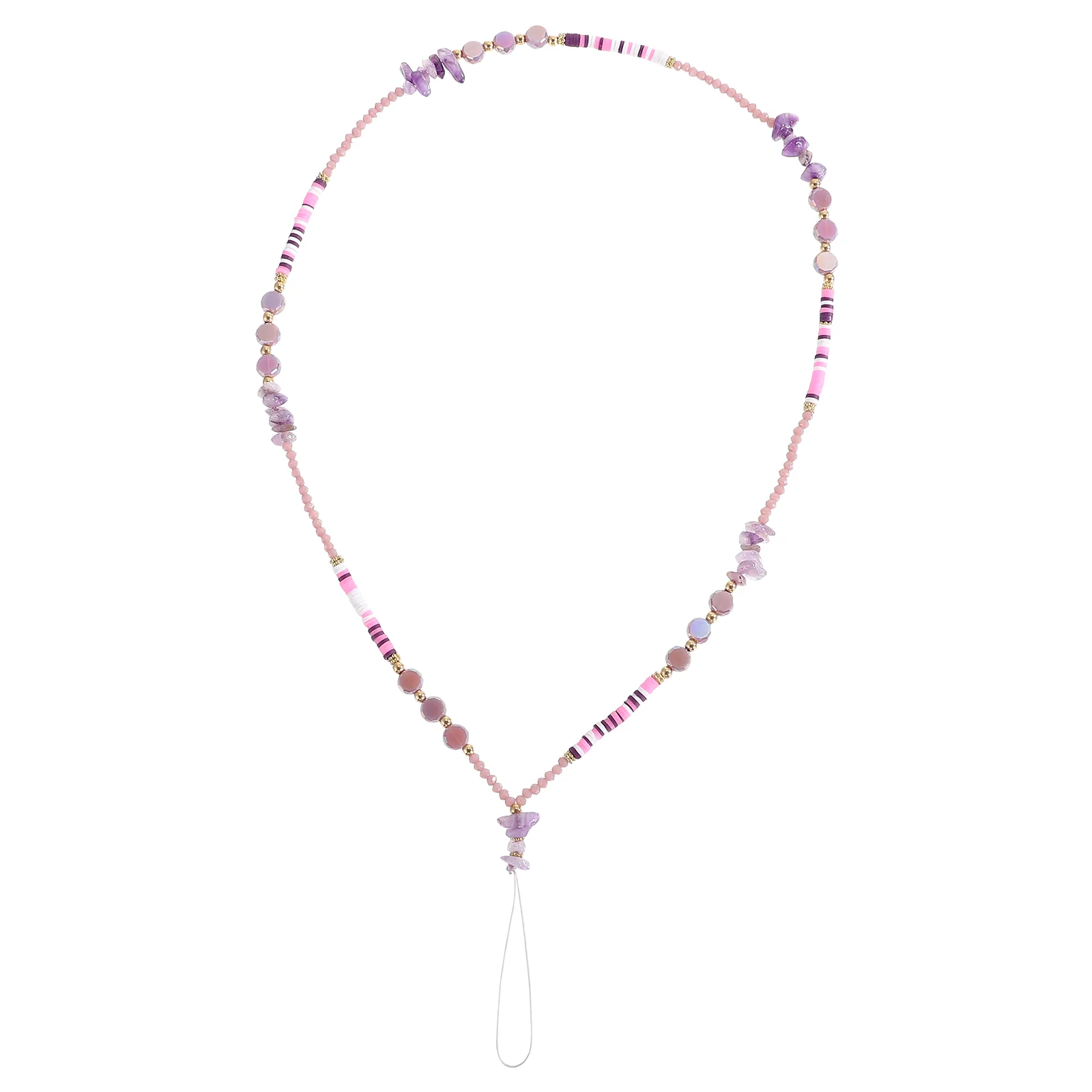 

Beaded Phone Wrist Strap Long Phone Neck Strap Anti-lost Beaded Phone Lanyard