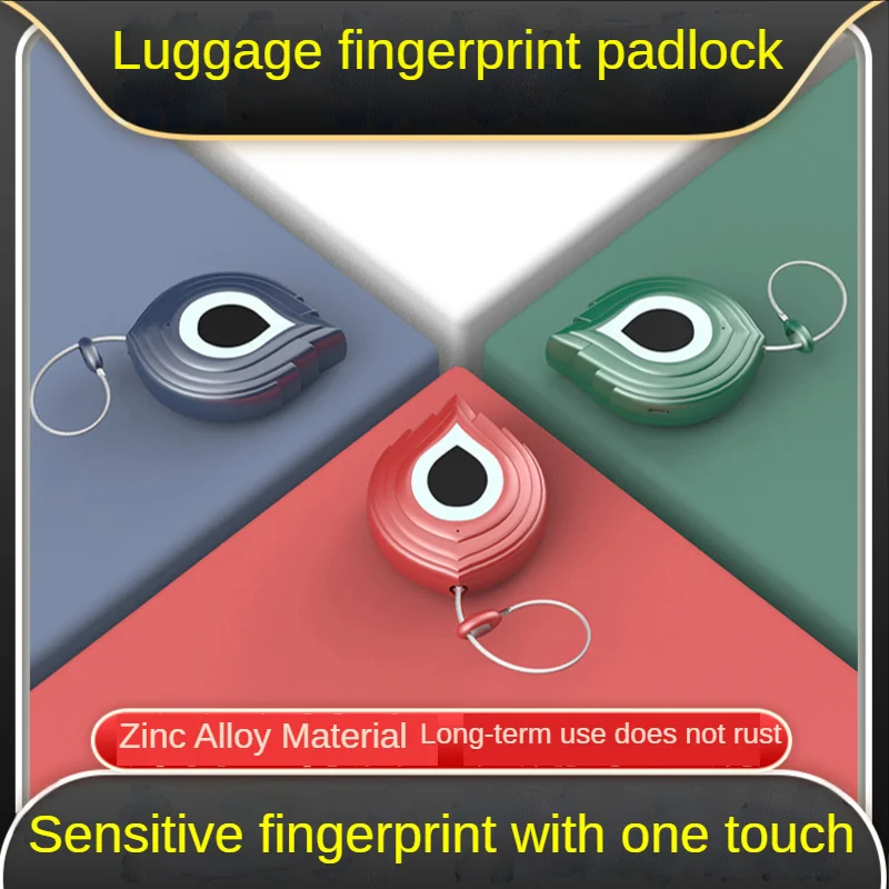 

Замок с отпечатком пальца, маленький навесной замок для домашней двери, для студентов, чемоданов, рюкзаков, общежитий, с защитой от кражи, за...