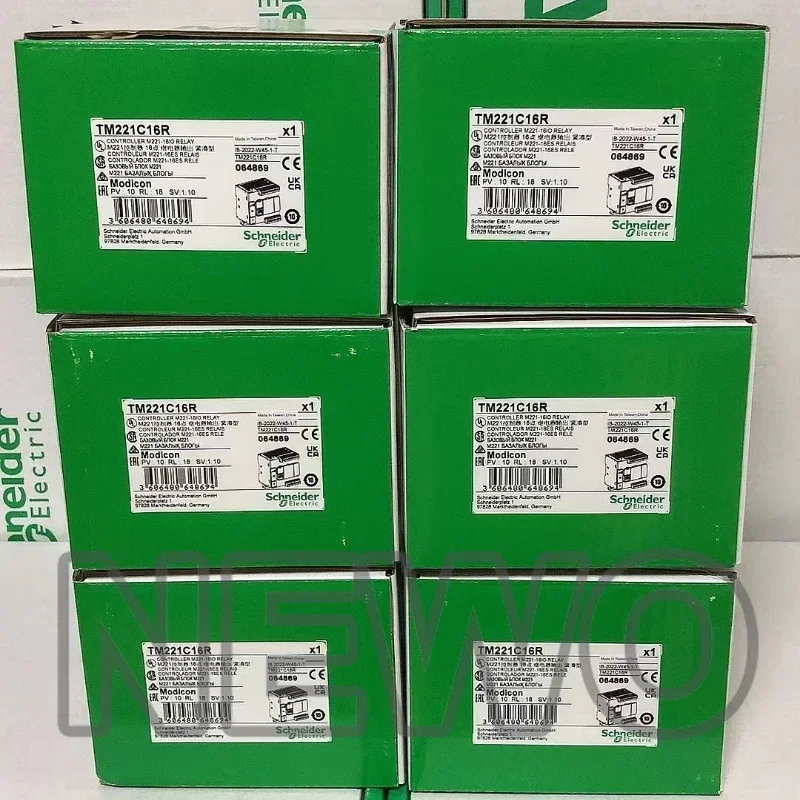 Оригинальный Schneider TM221 PLC TM221CE24R TM221CE24T TM221CE24U TM221CE40R TM221CE40T