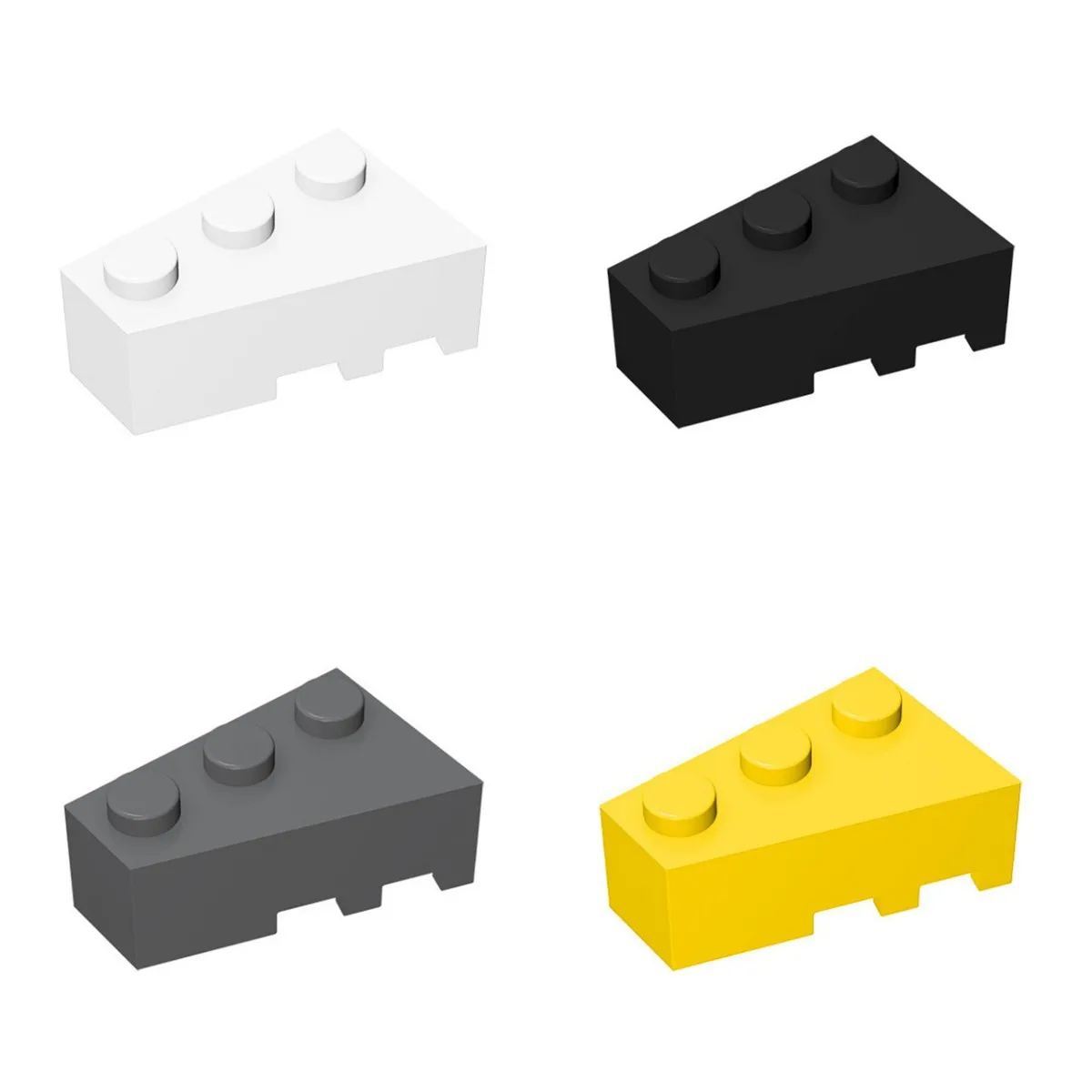 20 шт. детали MOC 6565 Клин 3x2 совместимые с mattoni fai da te Assmble строительные блоки детские