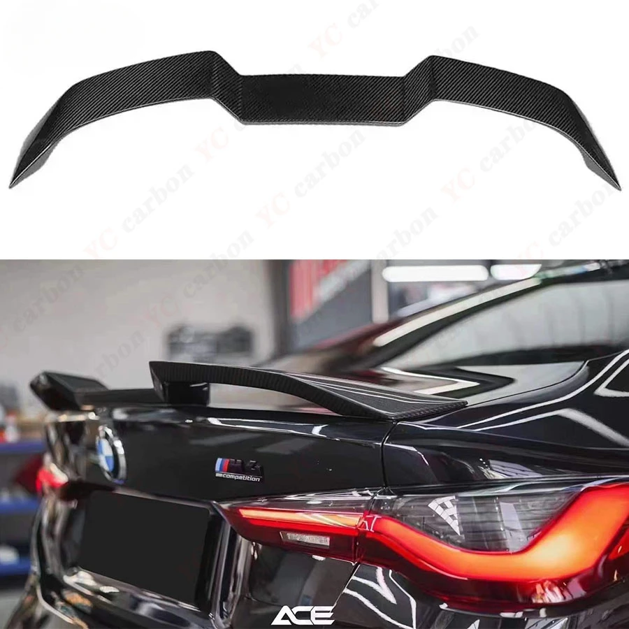 Спойлер из углеродного волокна заднее крыло автомобильный гоночный Стайлинг для