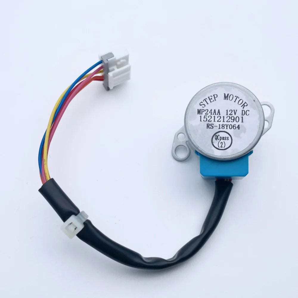 

Кондиционер 1p 1,5 p подметальный шаговый двигатель MP24AA 12 В дрейфующий поворотный ветер 13 см/30 см синхронная вентиляция запчасти для ремонта