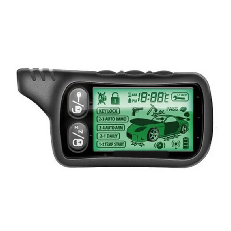 Брелок дистанционного управления TZ9030 с ЖК-дисплеем, 10 шт., брелок для двухсторонней автомобильной сигнализации Tomahawk TZ 9030 ,434 МГц, 1,5 в AAA