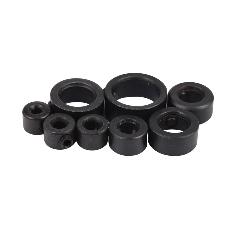 

HOT 8Pcs Woodworking Drill Bits Tools Depth Stop Collars Ring Positioner Spacing Limited Ring Drill Locator 3/4/5/6/8/10/12/16Mm